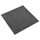 Tæppe 20 pcs Antracit 50 x 50 cm 100% Polypropylen
