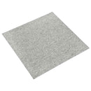 Tæppe 20 pcs Lysegrå 50 x 50 cm 100% Polypropylen
