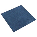 Tæppe 20 pcs Mørk blå 50 x 50 cm 100% Polypropylen