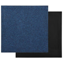 Tæppe 20 pcs Mørk blå 50 x 50 cm 100% Polypropylen