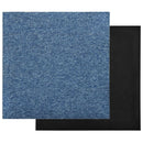 Tæppe 20 pcs Blå 50 x 50 cm 100% Polypropylen