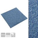 Tæppe 20 pcs Blå 50 x 50 cm 100% Polypropylen