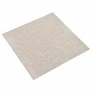 Tæppe 20 pcs Lys beige 50 x 50 cm 100% Polypropylen