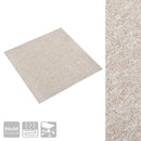 Tæppe 20 pcs Lys beige 50 x 50 cm 100% Polypropylen