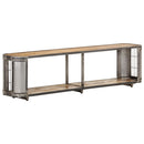 tv-skab 150x30x40 cm massivt mangotræ