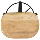barstole 2 stk. 66 cm massivt mangotræ