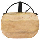 barstole 2 stk. 52 cm massivt mangotræ