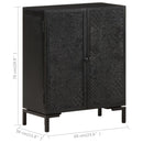 skænk 60x30x76 cm massivt mangotræ