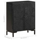 skænk 60x30x76 cm massivt mangotræ