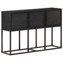 skænk 115x30x76 cm massivt mangotræ
