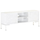 tv-skab 115x30x46 cm massivt mangotræ