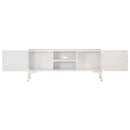 tv-skab 115x30x46 cm massivt mangotræ