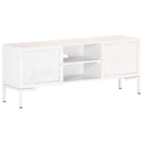 tv-skab 115x30x46 cm massivt mangotræ
