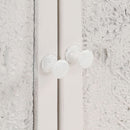 skænk 115x30x76 cm massivt mangotræ