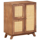 skænk 60x35x75 cm massivt mangotræ