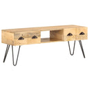 tv-skab 120x35x45 cm massivt mangotræ