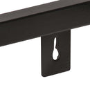 væghylder 2 stk. 80 cm massivt akacietræ