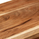 tv-skab 120x30x40 cm massivt akacietræ