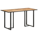 spisebord 140 cm ru mangotræ