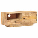 tv-skab 90x30x35 cm massivt mangotræ