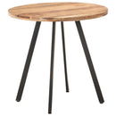 spisebord 80 cm massivt akacietræ