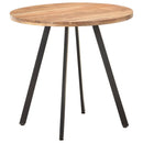 spisebord 80 cm massivt akacietræ