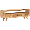 tv-skab 117x30x41 cm massivt ru mangotræ