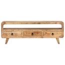 tv-skab 117x30x41 cm massivt ru mangotræ