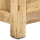 sengebord 45x35x60 cm massivt mangotræ