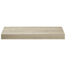 væghylder 4 stk. 50x23x3,8 cm MDF egetræsfarve