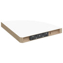 hjørnehylder 4 stk. 35x35x3,8 cm MDF hvid