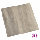 Gulvplanker Træfarve 5,11 m² 55 stk. PVC