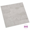 Gulvplanker Grå og Lys Grå 5,11 m² 55 stk. PVC