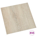Gulvplanker Beige 5,11 m² 55 stk. PVC