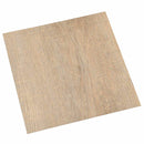 Gulvplanker Lys Grå, Mørk Brun 5,11 m² 55 stk. PVC