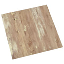 Gulvplanker Creme og lys brun 5,11 m² 55 stk. PVC