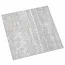 Gulvplanker Lys Grå og Hvid 5,11 m² 55 stk. PVC