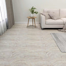 Gulvplanker Brun og Beige 5,11 m² 55 stk. PVC