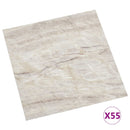 Gulvplanker Brun og Beige 5,11 m² 55 stk. PVC