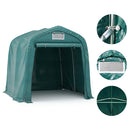garagetelt 1,6x2,4 m PVC grøn