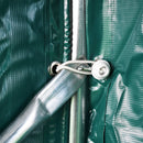 garagetelt 1,6x2,4 m PVC grøn