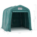 garagetelt 2,4x2,4 cm PVC grøn