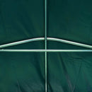 garagetelt 2,4x3,6 m PVC grøn