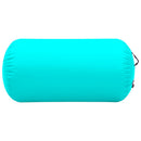 oppustelig gymnastikrulle med pumpe 120x90 cm PVC grøn