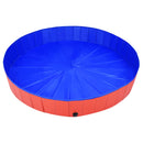 foldbart hundebassin 200x30 cm PVC rød