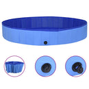 foldbart hundebassin 300x40 cm PVC blå