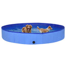 foldbart hundebassin 300x40 cm PVC blå