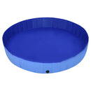 foldbart hundebassin 300x40 cm PVC blå