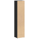 CD-reoler 2 stk. 21x16x93,5 cm spånplade sort