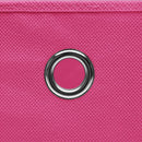 opbevaringskasser 10 stk. ikke-vævet stof 28x28x28 cm pink